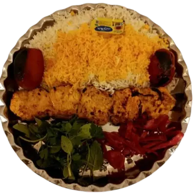 چلو جوجه کباب